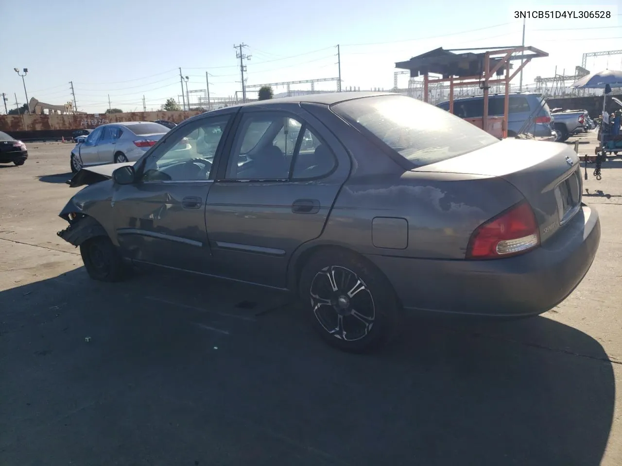 2000 Nissan Sentra Base VIN: 3N1CB51D4YL306528 Lot: 70228714