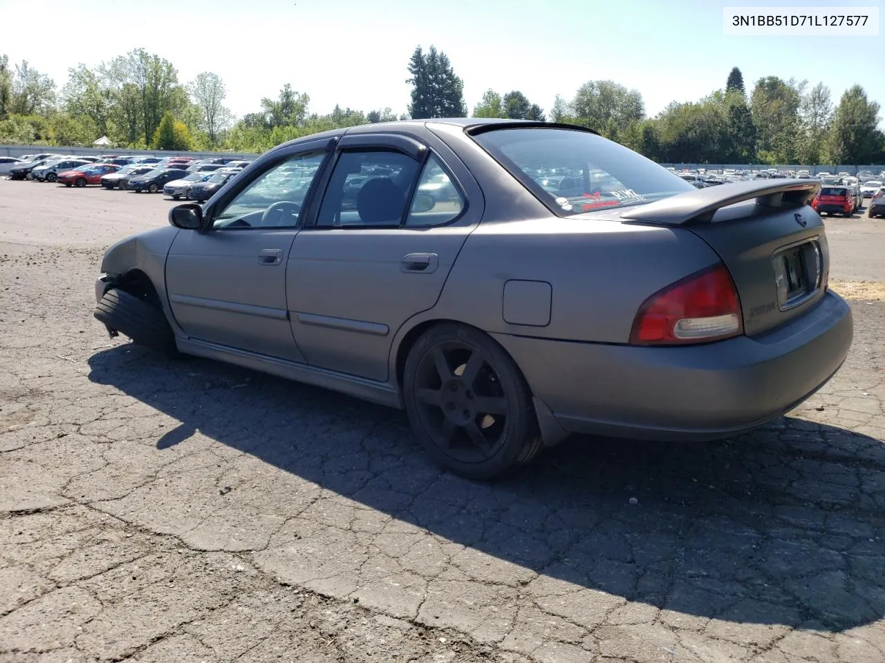 2001 Nissan Sentra Se VIN: 3N1BB51D71L127577 Lot: 66504964