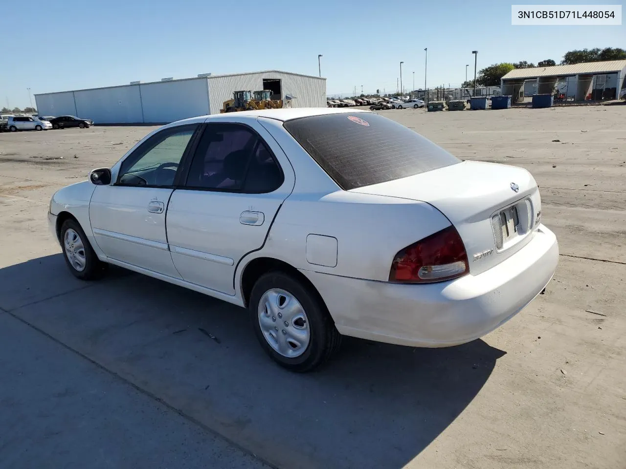 2001 Nissan Sentra Xe VIN: 3N1CB51D71L448054 Lot: 67800254