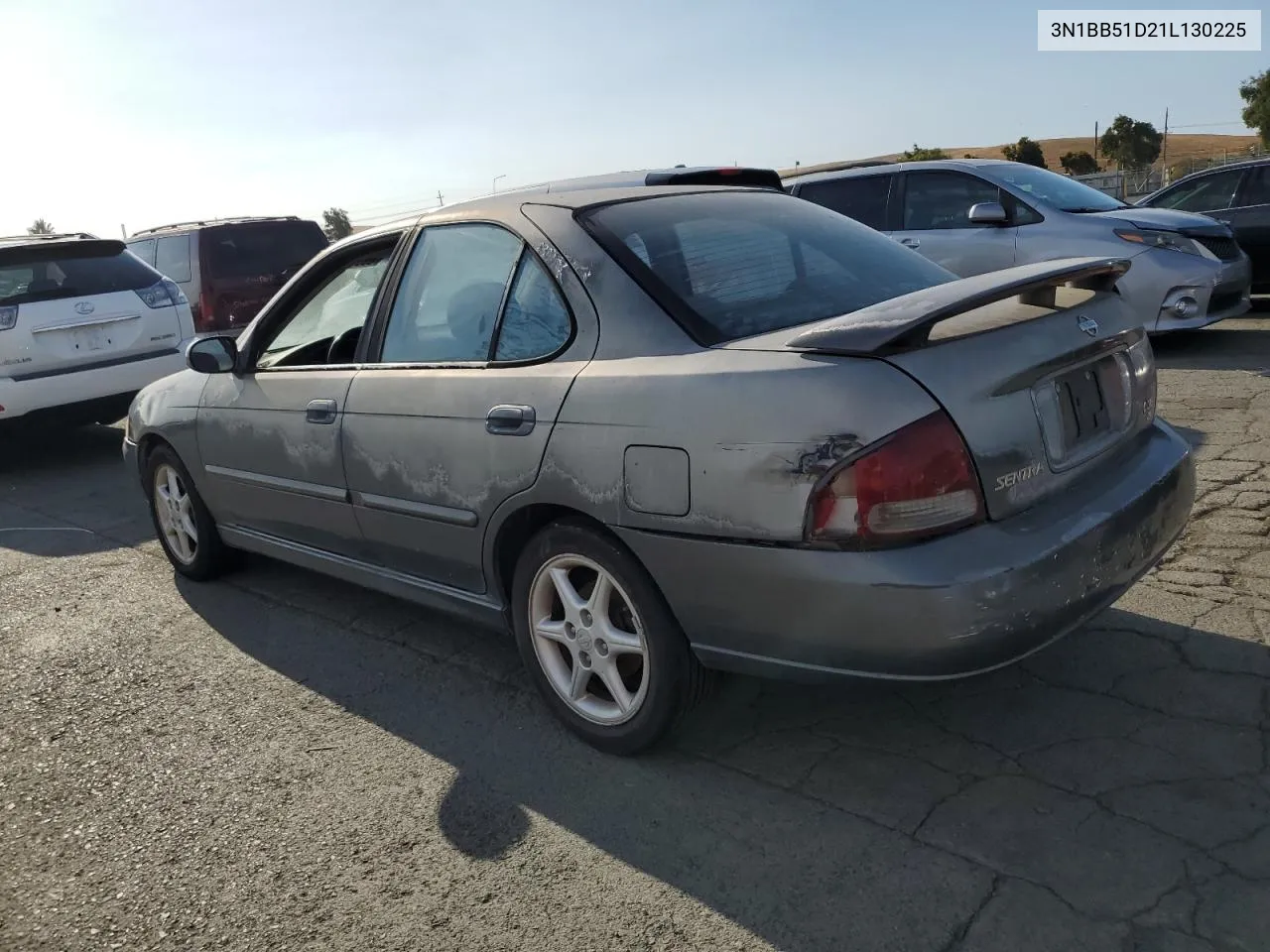 2001 Nissan Sentra Se VIN: 3N1BB51D21L130225 Lot: 69363184