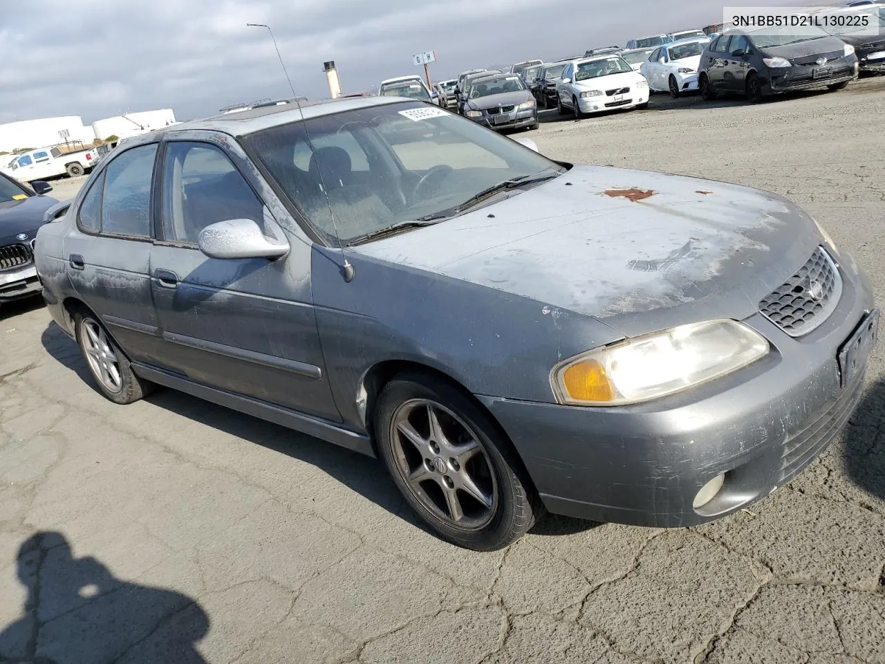 2001 Nissan Sentra Se VIN: 3N1BB51D21L130225 Lot: 69363184