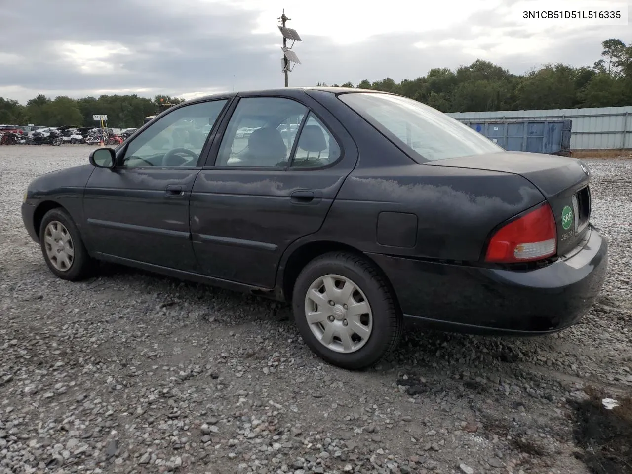 2001 Nissan Sentra Xe VIN: 3N1CB51D51L516335 Lot: 70253914