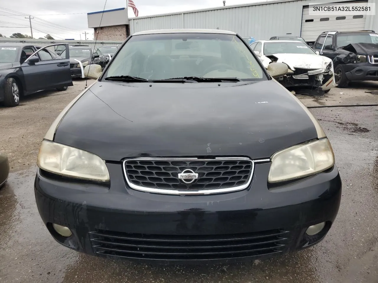 2002 Nissan Sentra Gxe VIN: 3N1CB51A32L552581 Lot: 79407854