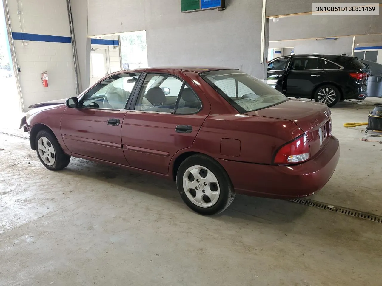 2003 Nissan Sentra Xe VIN: 3N1CB51D13L801469 Lot: 68184834