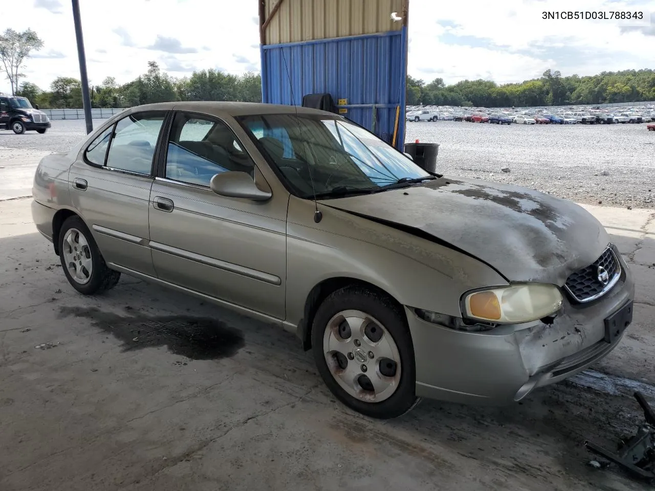 2003 Nissan Sentra Xe VIN: 3N1CB51D03L788343 Lot: 70197454