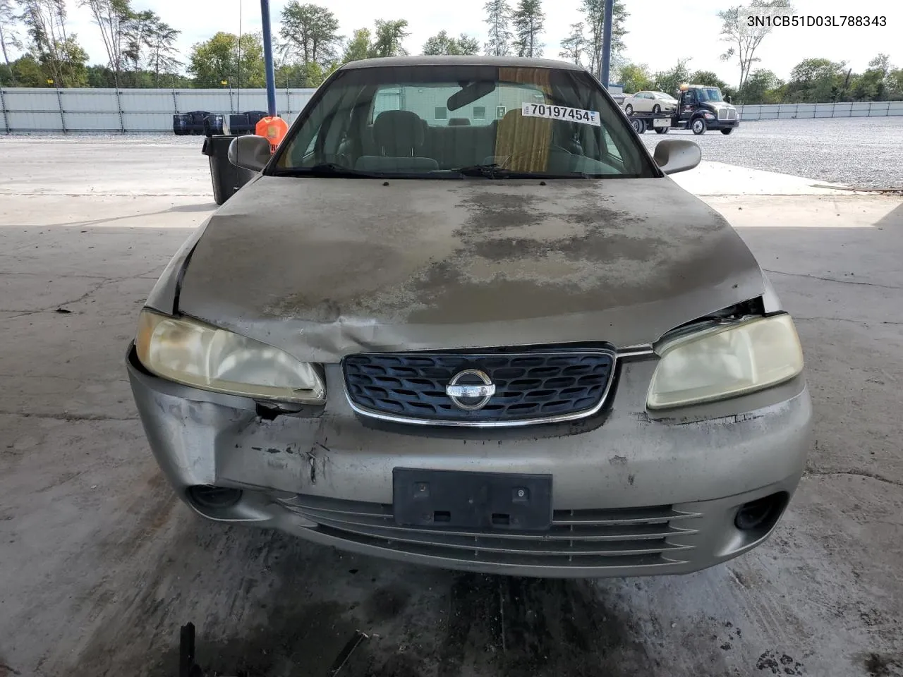 2003 Nissan Sentra Xe VIN: 3N1CB51D03L788343 Lot: 70197454