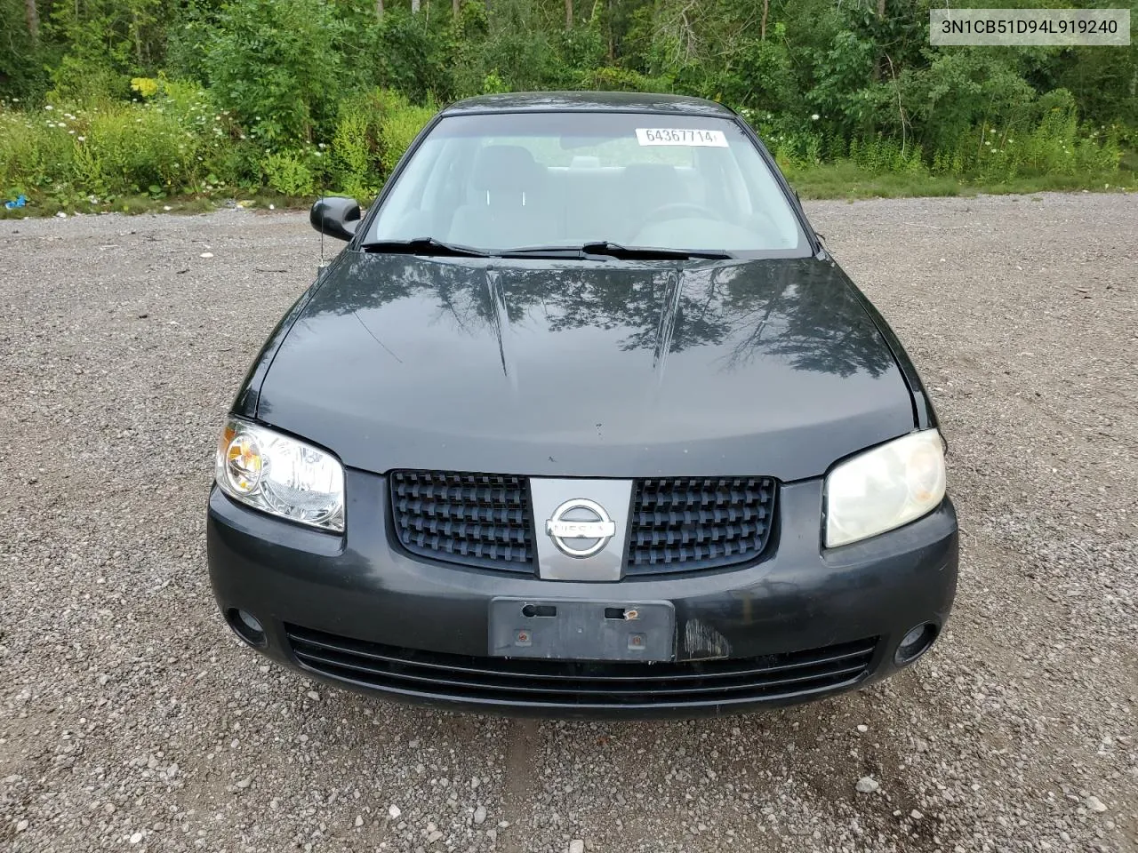 2004 Nissan Sentra 1.8 VIN: 3N1CB51D94L919240 Lot: 64367714