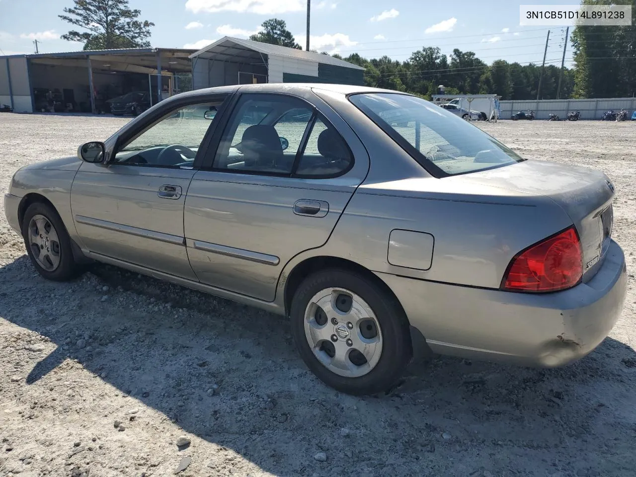 2004 Nissan Sentra 1.8 VIN: 3N1CB51D14L891238 Lot: 64668104