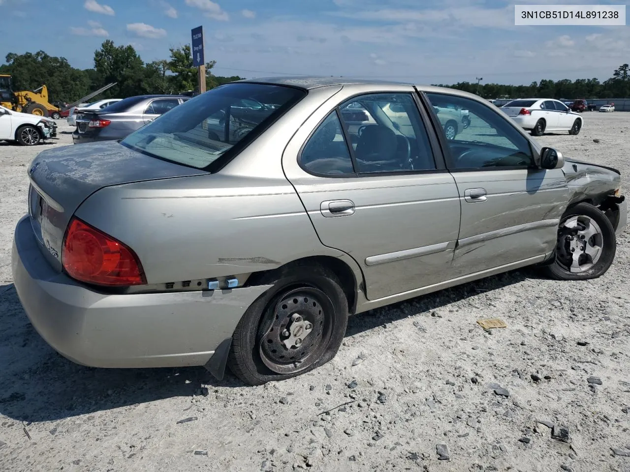 3N1CB51D14L891238 2004 Nissan Sentra 1.8