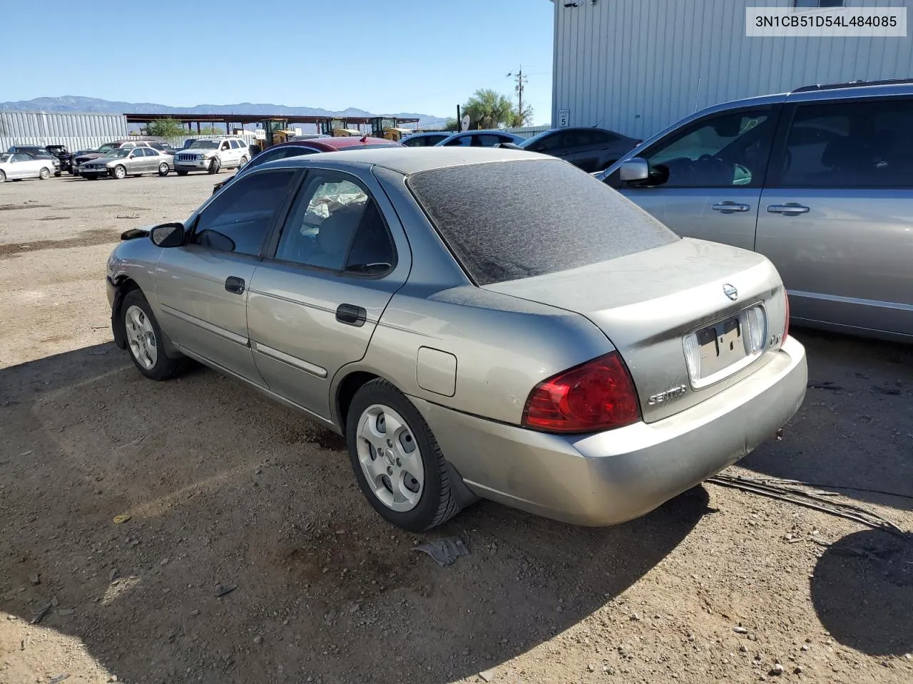 3N1CB51D54L484085 2004 Nissan Sentra 1.8