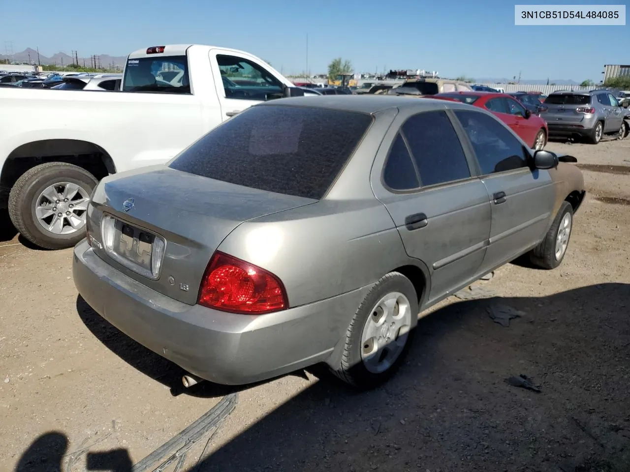 2004 Nissan Sentra 1.8 VIN: 3N1CB51D54L484085 Lot: 69990014