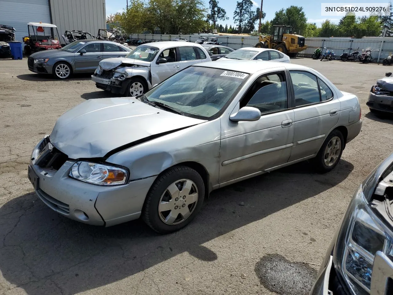 2004 Nissan Sentra 1.8 VIN: 3N1CB51D24L909276 Lot: 70007004