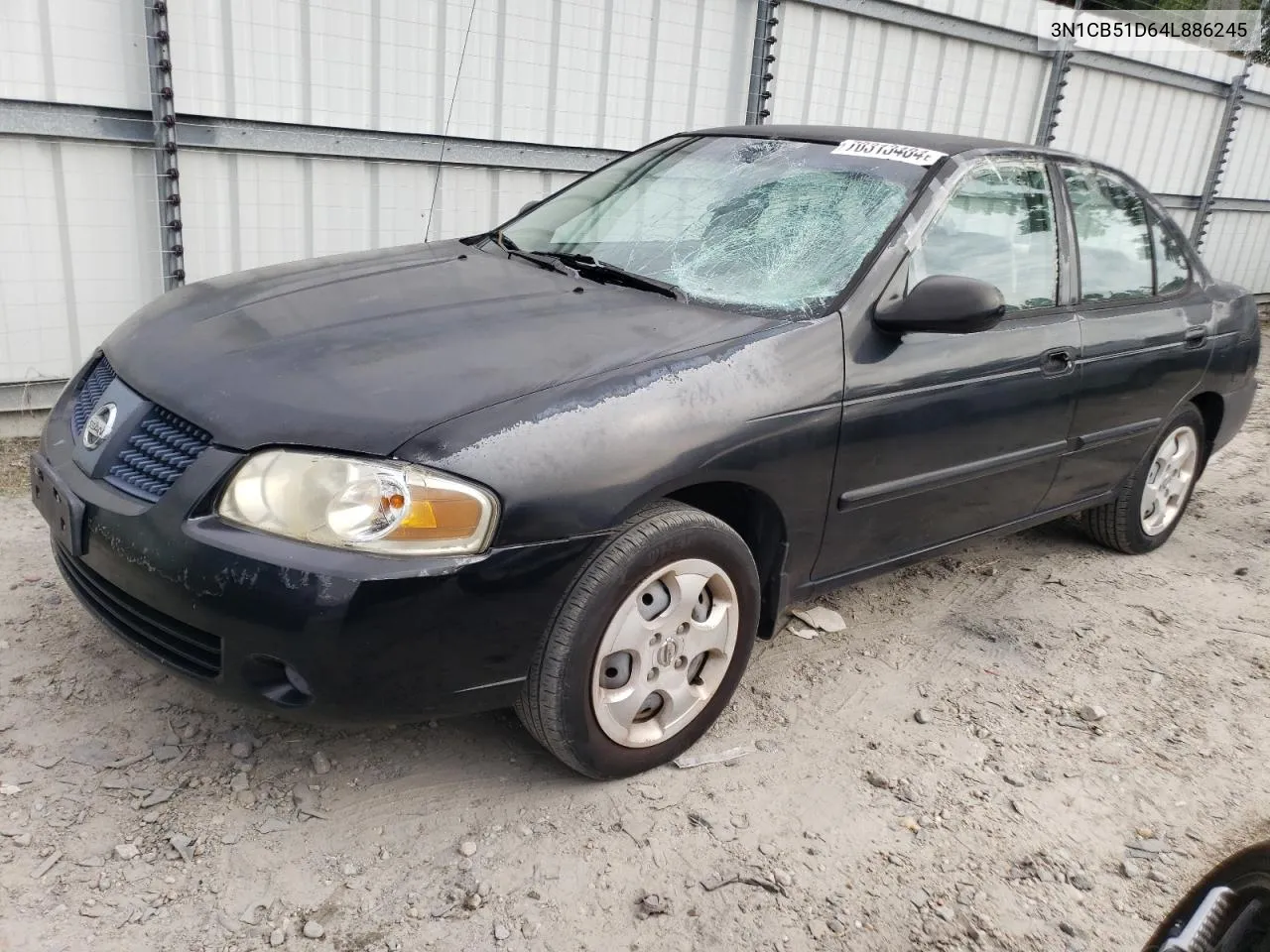 3N1CB51D64L886245 2004 Nissan Sentra 1.8