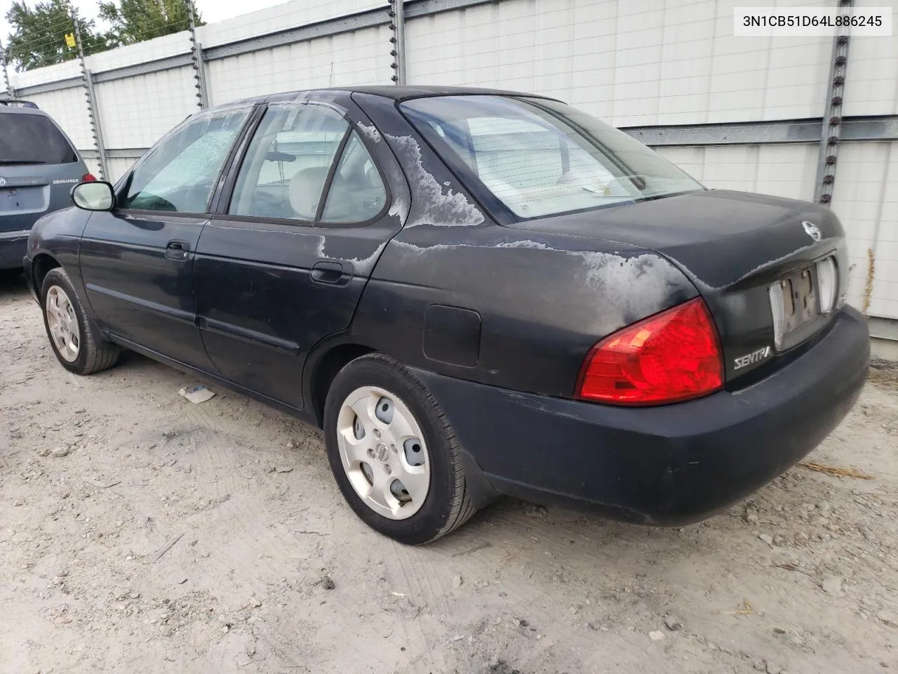 2004 Nissan Sentra 1.8 VIN: 3N1CB51D64L886245 Lot: 70313484