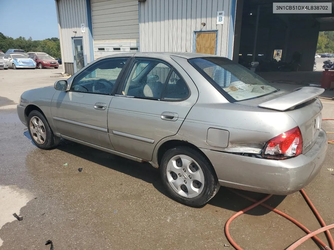 2004 Nissan Sentra 1.8 VIN: 3N1CB51DX4L838702 Lot: 71284304