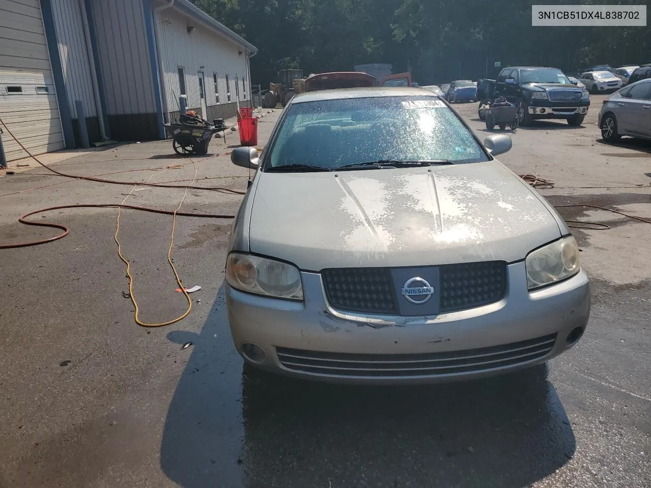 2004 Nissan Sentra 1.8 VIN: 3N1CB51DX4L838702 Lot: 71284304