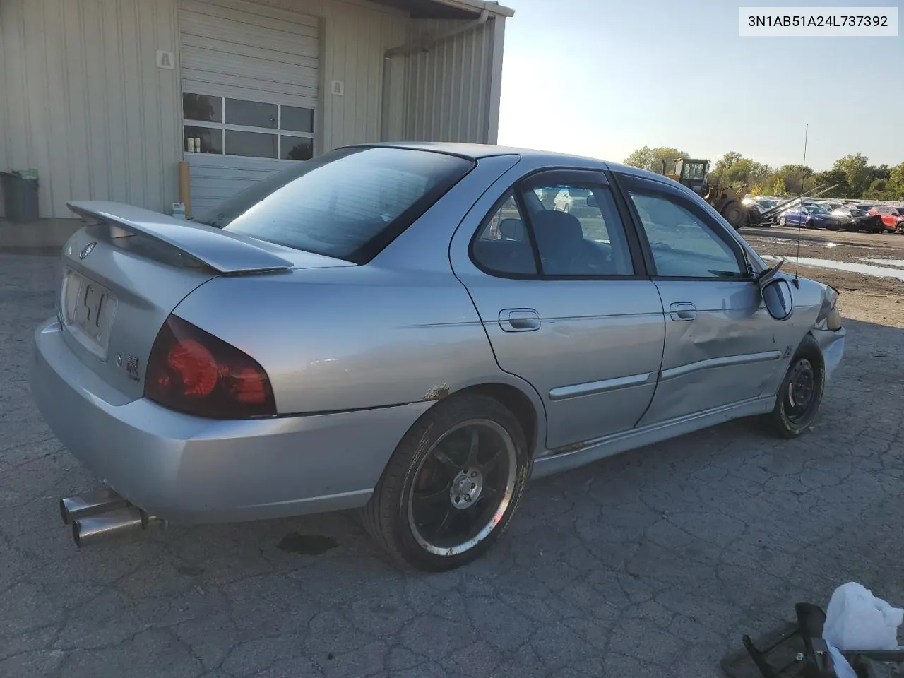 2004 Nissan Sentra 2.5S VIN: 3N1AB51A24L737392 Lot: 73165134