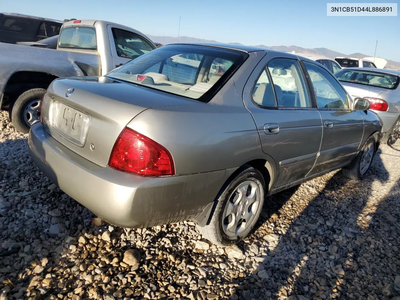 2004 Nissan Sentra 1.8 VIN: 3N1CB51D44L886891 Lot: 73740944