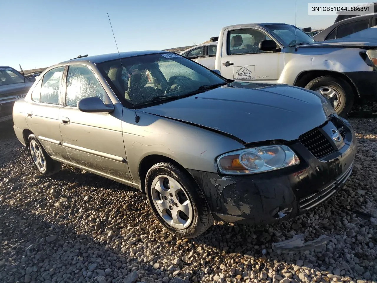 2004 Nissan Sentra 1.8 VIN: 3N1CB51D44L886891 Lot: 73740944