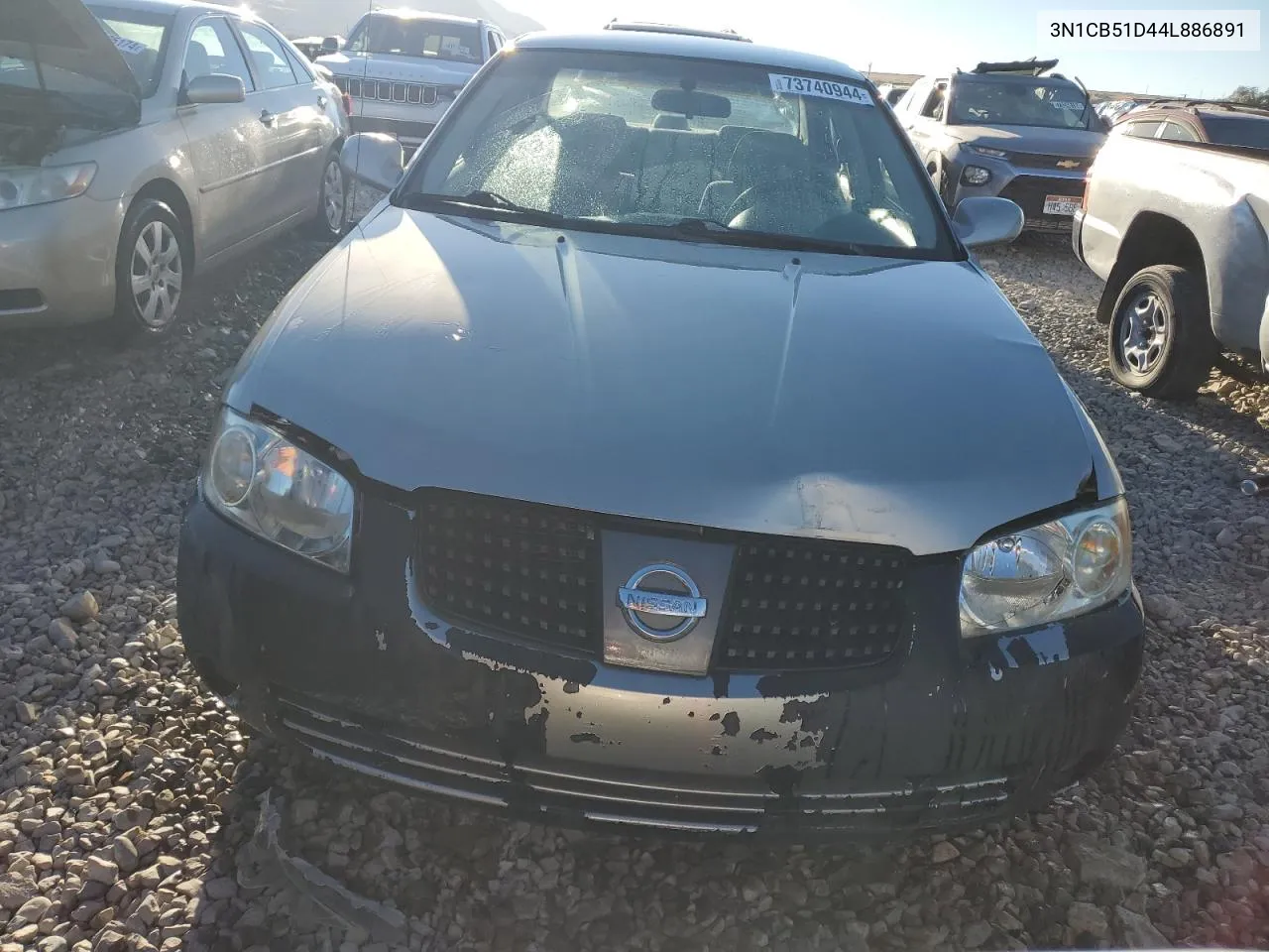 2004 Nissan Sentra 1.8 VIN: 3N1CB51D44L886891 Lot: 73740944