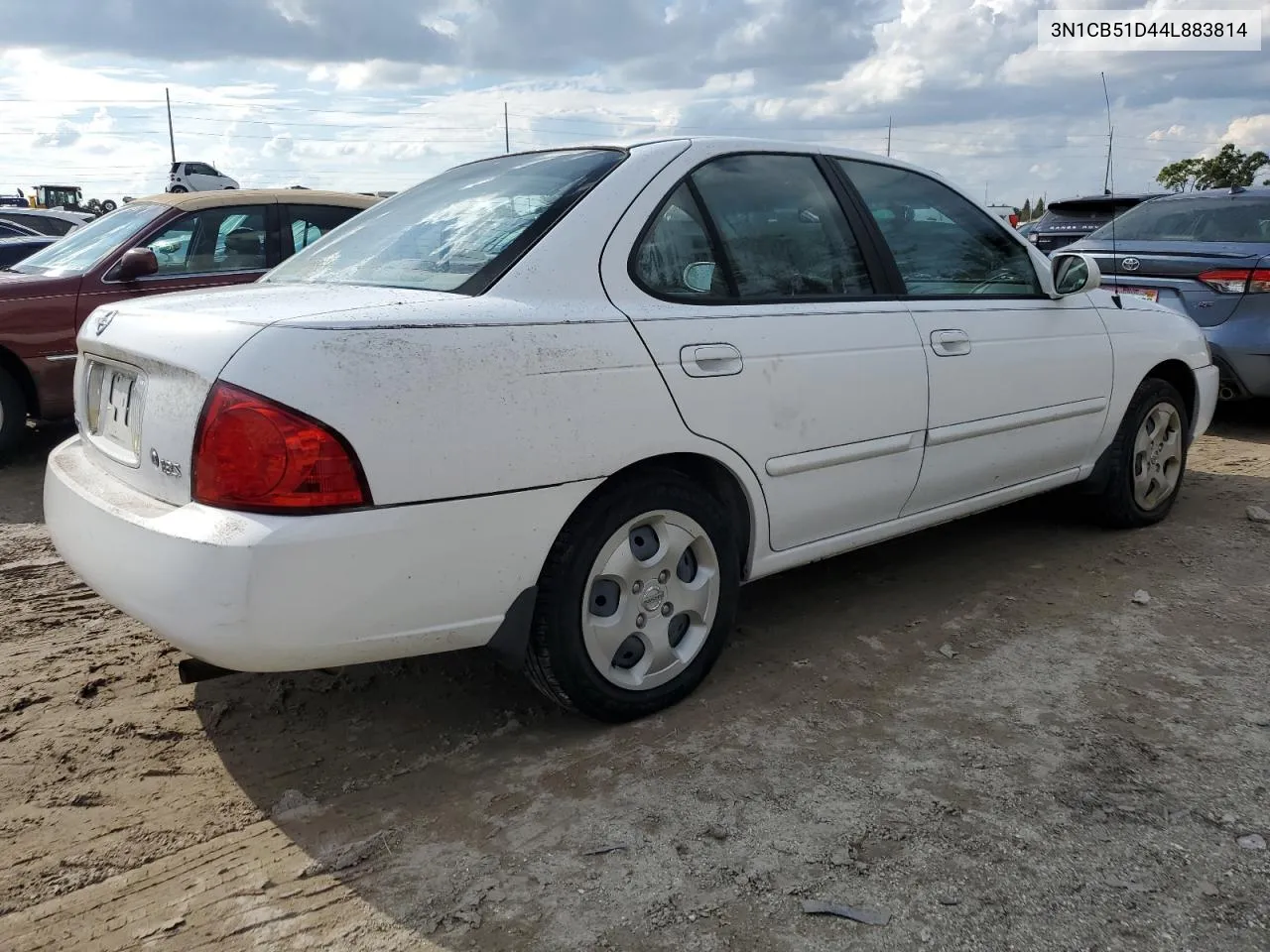 2004 Nissan Sentra 1.8 VIN: 3N1CB51D44L883814 Lot: 74444274