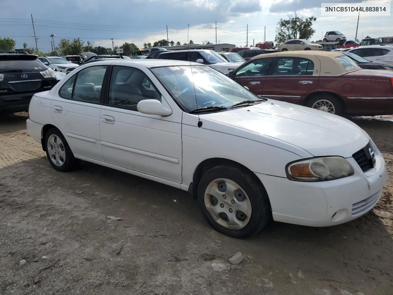 2004 Nissan Sentra 1.8 VIN: 3N1CB51D44L883814 Lot: 74444274