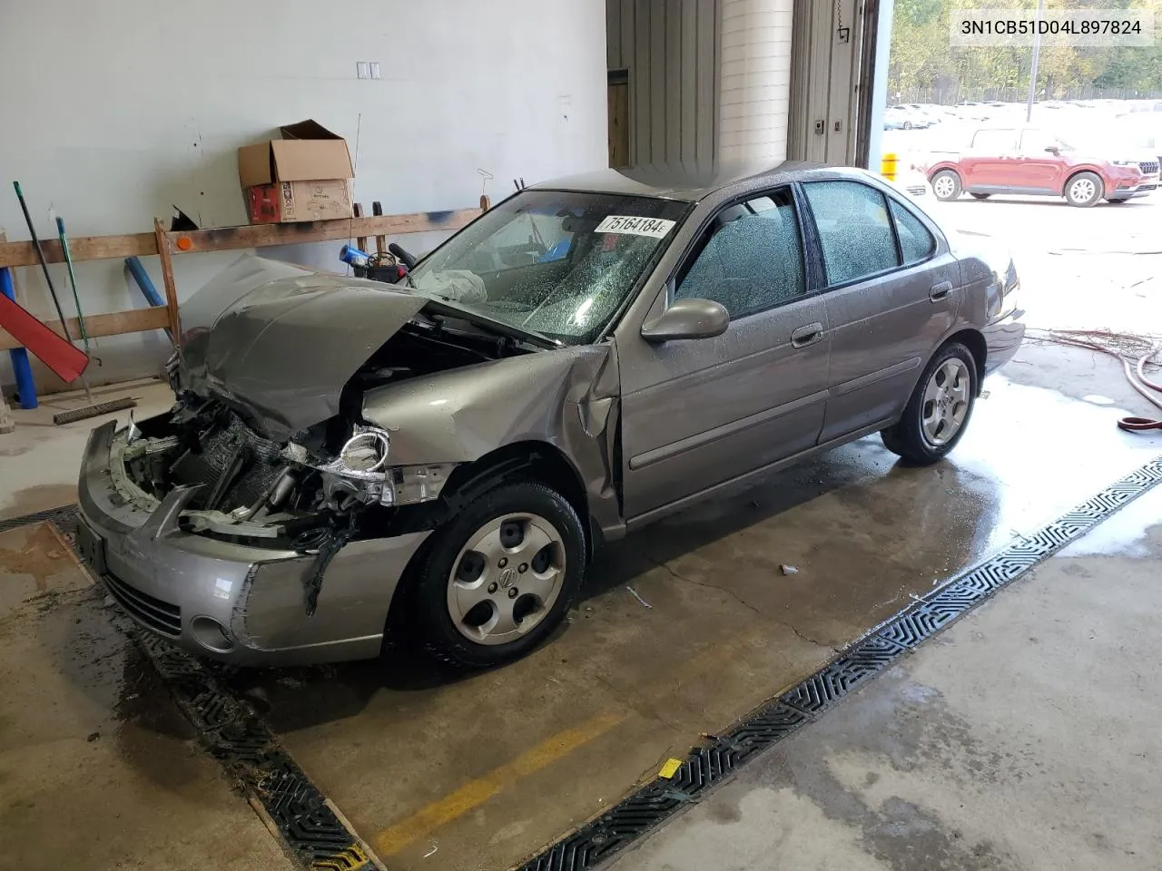 2004 Nissan Sentra 1.8 VIN: 3N1CB51D04L897824 Lot: 75164184