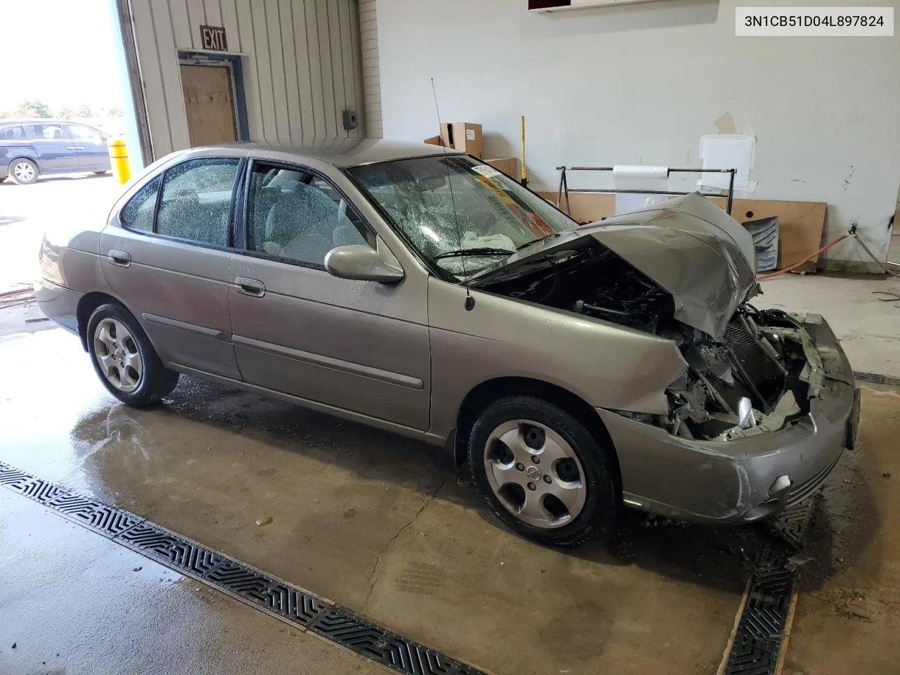 2004 Nissan Sentra 1.8 VIN: 3N1CB51D04L897824 Lot: 75164184