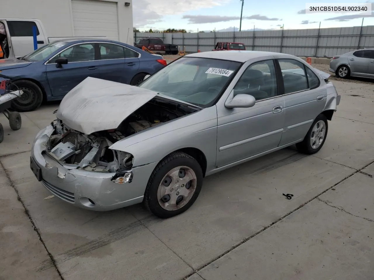 2004 Nissan Sentra 1.8 VIN: 3N1CB51D54L902340 Lot: 79129084