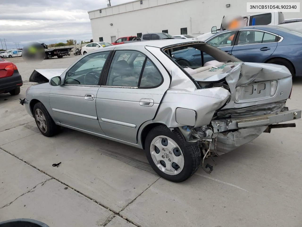 2004 Nissan Sentra 1.8 VIN: 3N1CB51D54L902340 Lot: 79129084