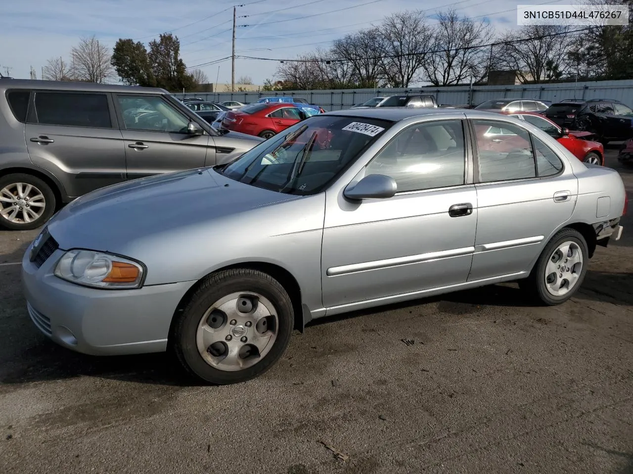 2004 Nissan Sentra 1.8 VIN: 3N1CB51D44L476267 Lot: 80428474