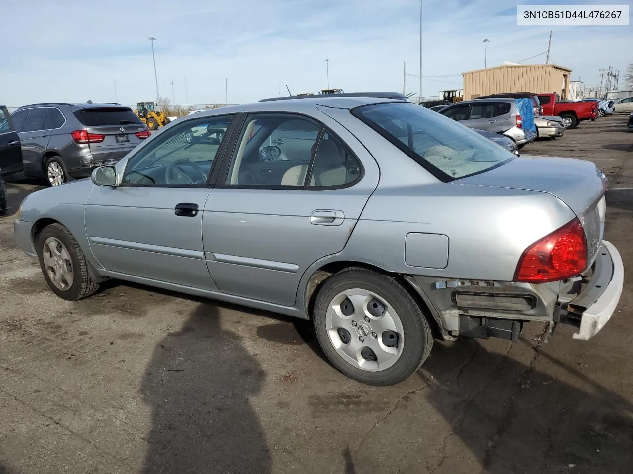 2004 Nissan Sentra 1.8 VIN: 3N1CB51D44L476267 Lot: 80428474