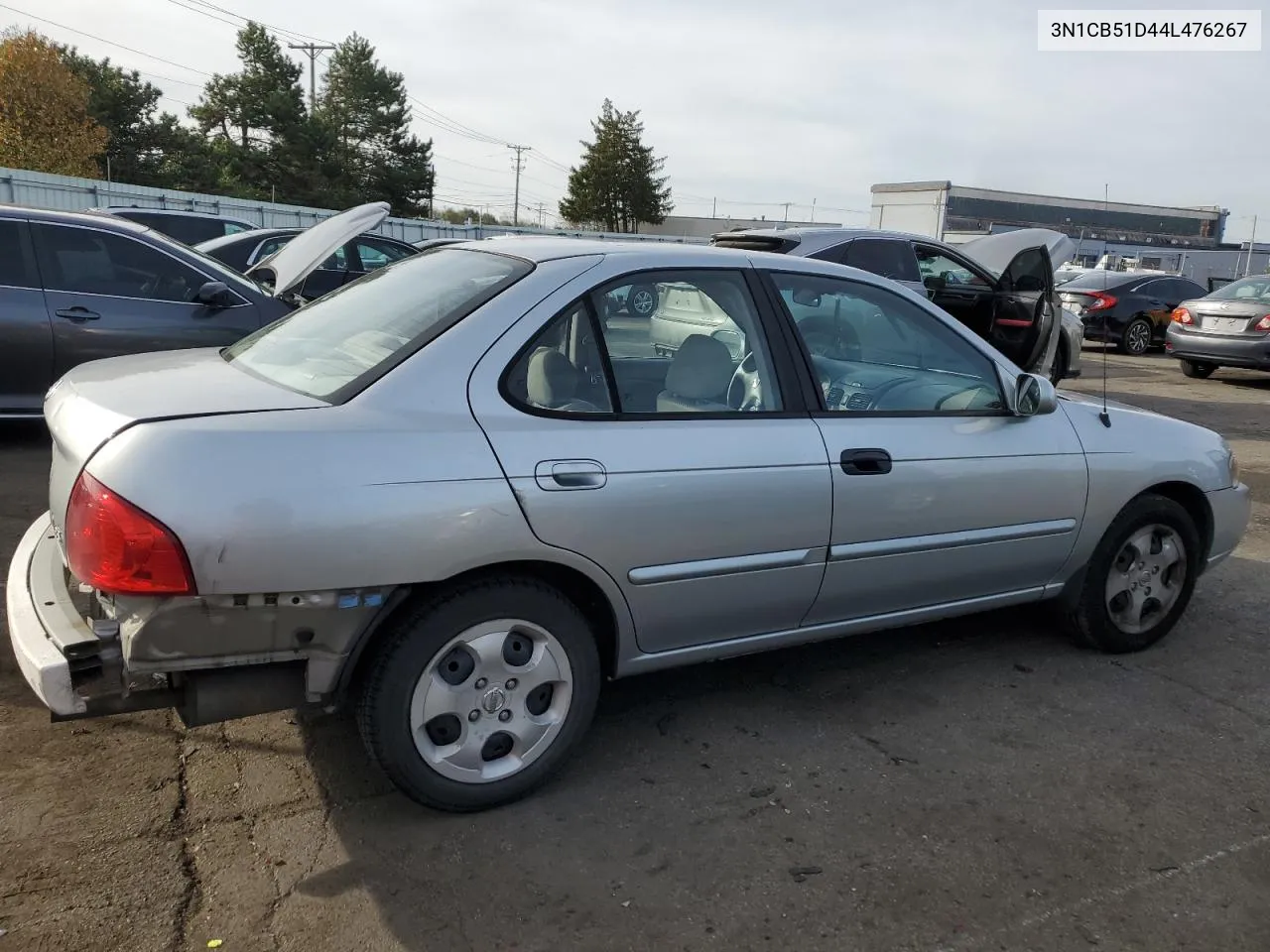 2004 Nissan Sentra 1.8 VIN: 3N1CB51D44L476267 Lot: 80428474