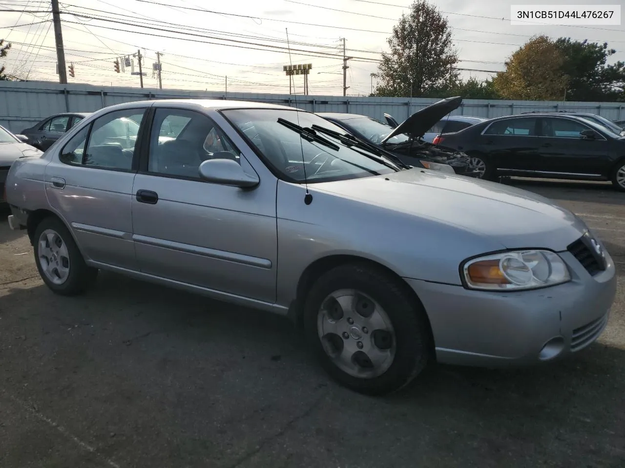 2004 Nissan Sentra 1.8 VIN: 3N1CB51D44L476267 Lot: 80428474