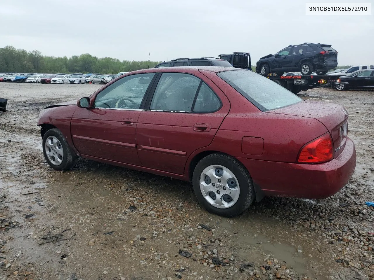 2005 Nissan Sentra 1.8 VIN: 3N1CB51DX5L572910 Lot: 49879294