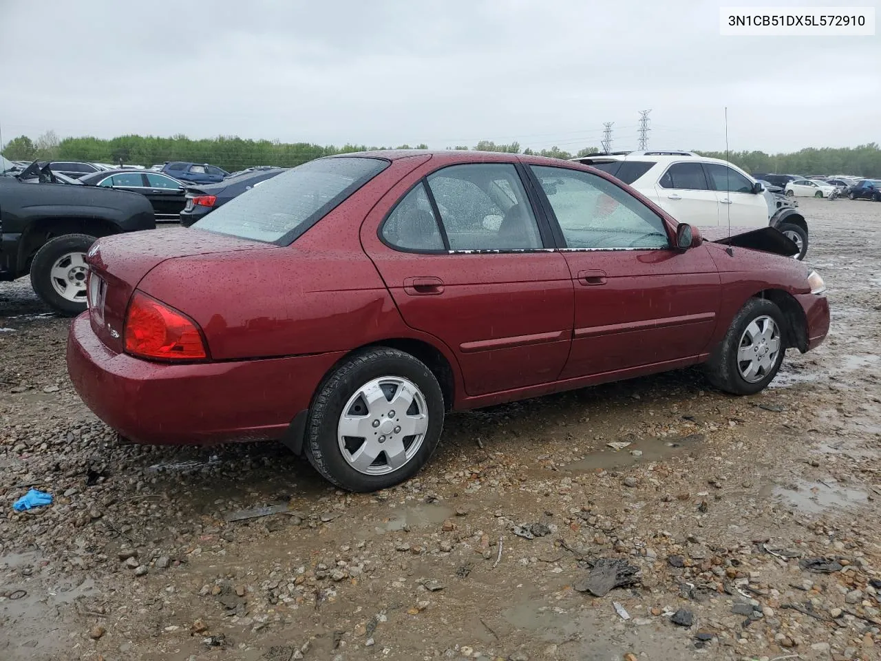 2005 Nissan Sentra 1.8 VIN: 3N1CB51DX5L572910 Lot: 49879294