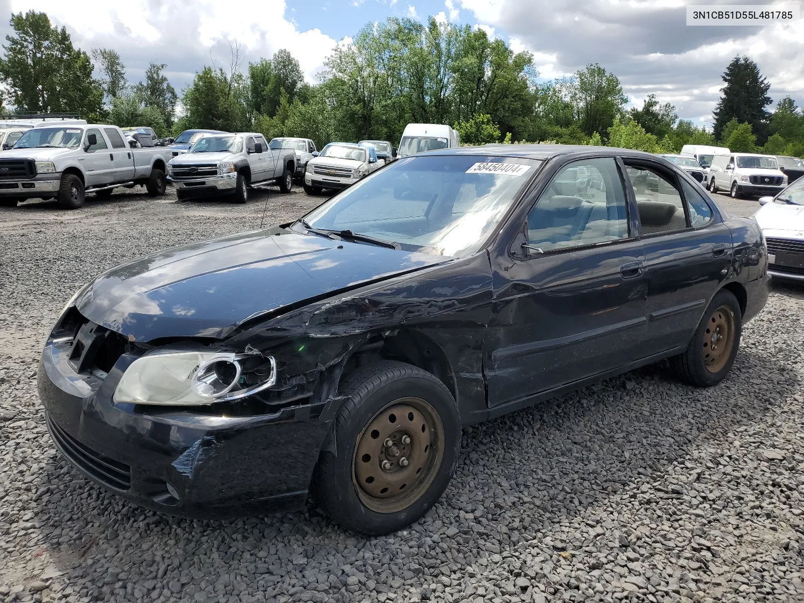 3N1CB51D55L481785 2005 Nissan Sentra 1.8