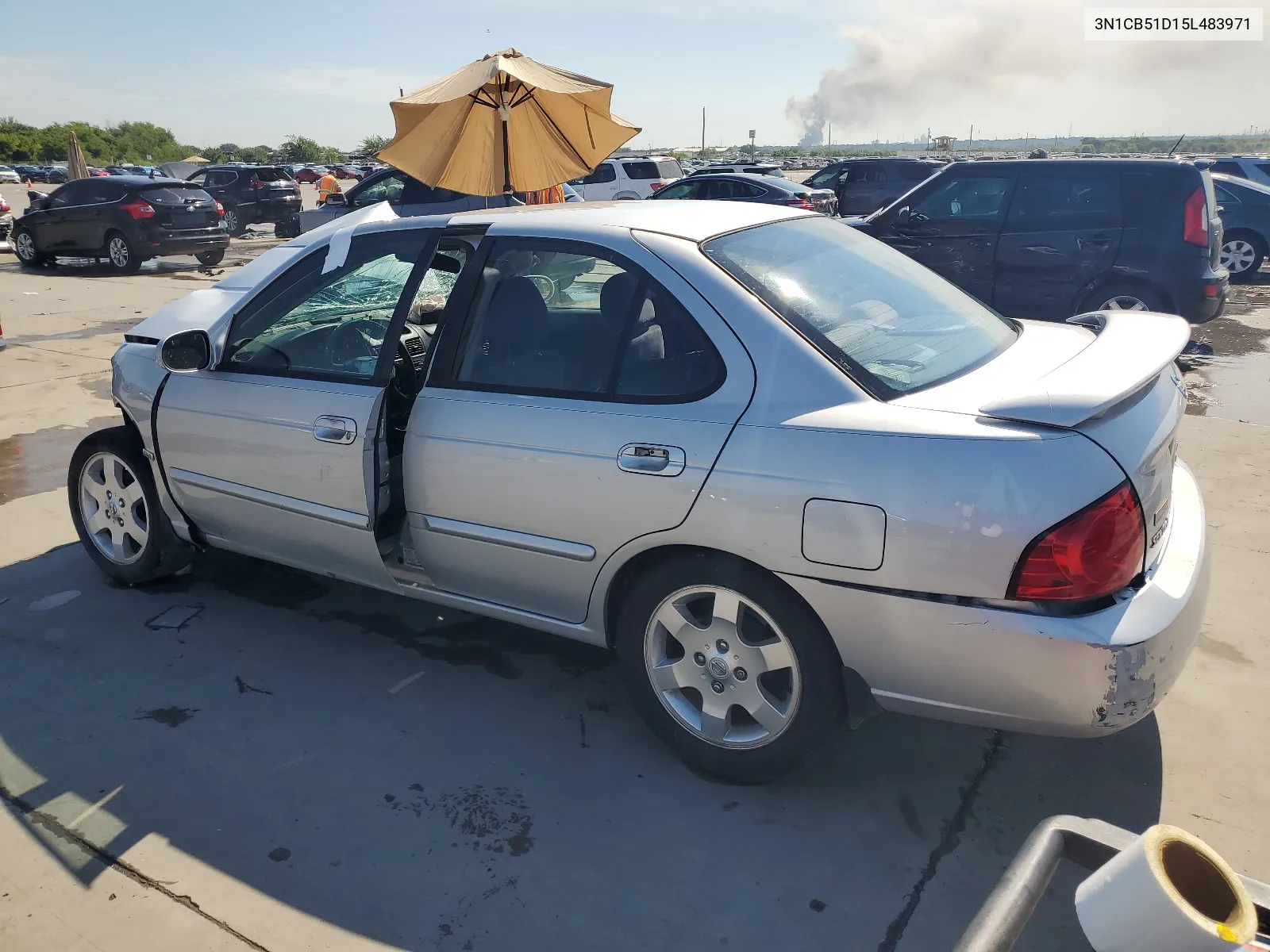 2005 Nissan Sentra 1.8 VIN: 3N1CB51D15L483971 Lot: 61847324