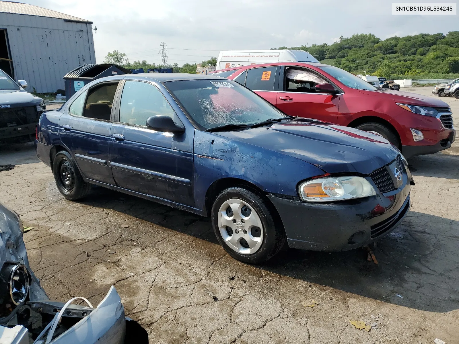 2005 Nissan Sentra 1.8 VIN: 3N1CB51D95L534245 Lot: 65767344