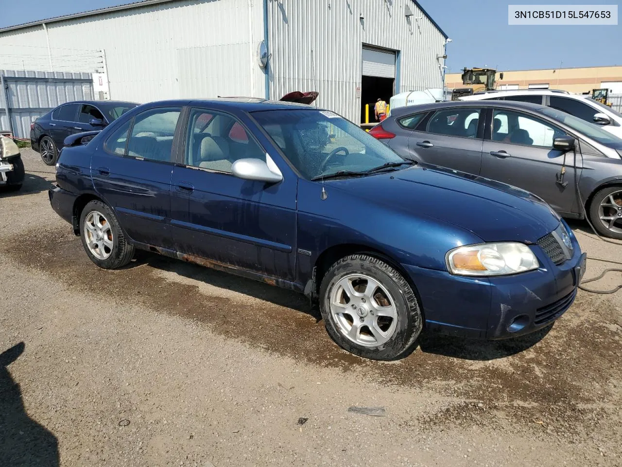 2005 Nissan Sentra 1.8 VIN: 3N1CB51D15L547653 Lot: 67016484