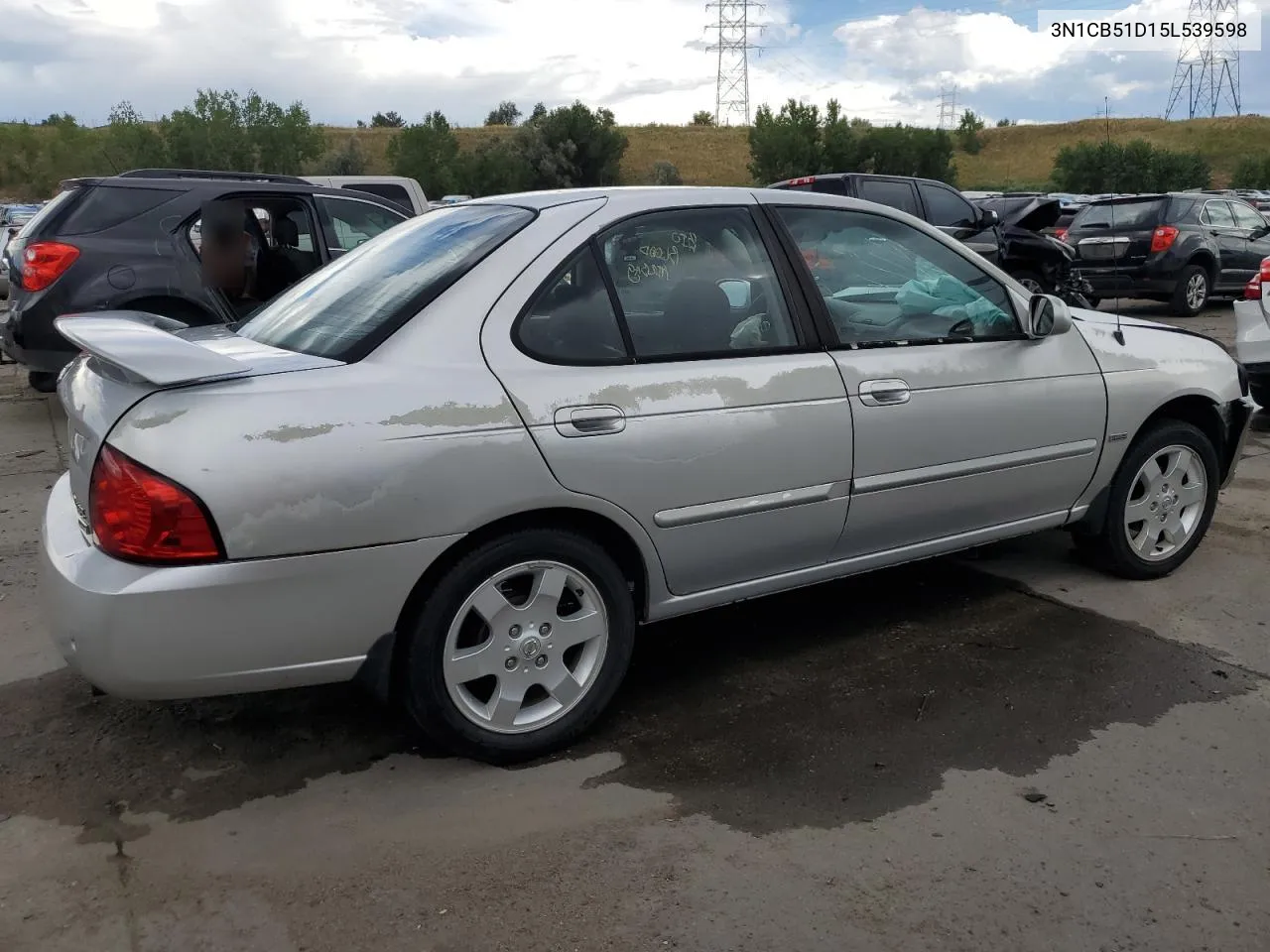 2005 Nissan Sentra 1.8 VIN: 3N1CB51D15L539598 Lot: 67314424