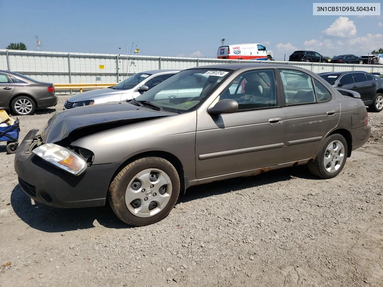 3N1CB51D95L504341 2005 Nissan Sentra 1.8