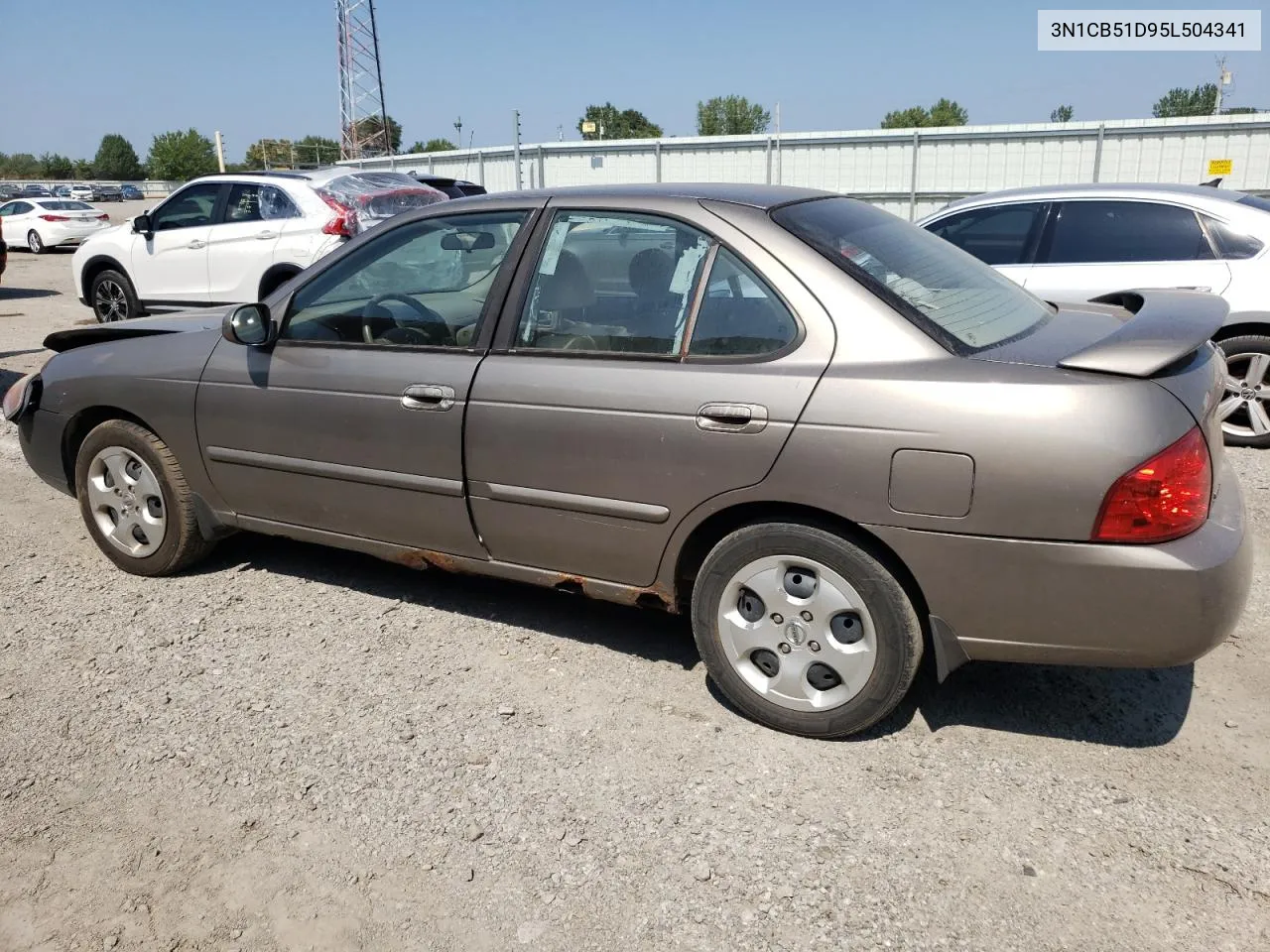 2005 Nissan Sentra 1.8 VIN: 3N1CB51D95L504341 Lot: 67391314