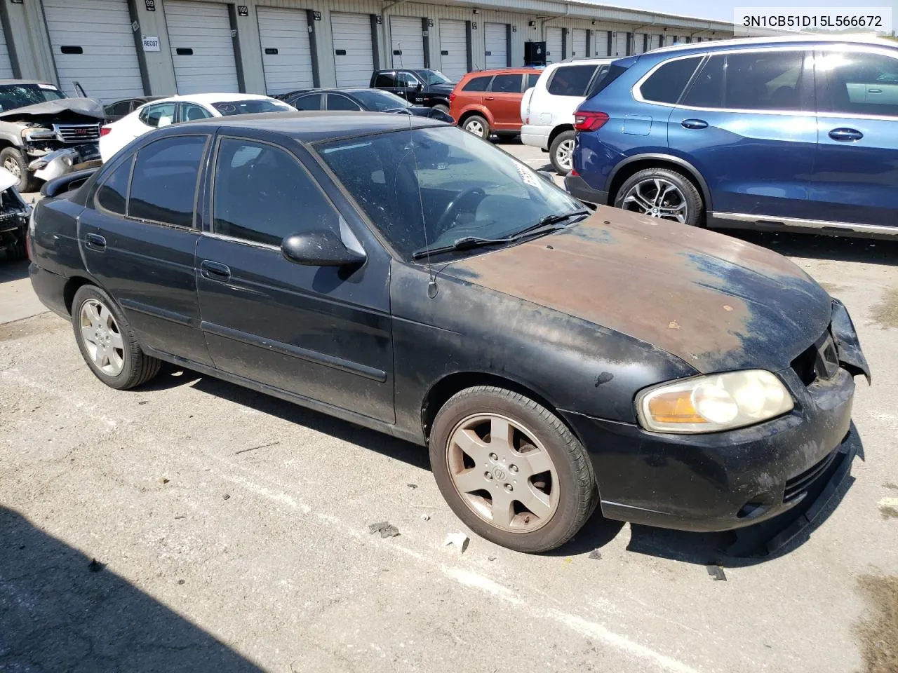 2005 Nissan Sentra 1.8 VIN: 3N1CB51D15L566672 Lot: 67956874