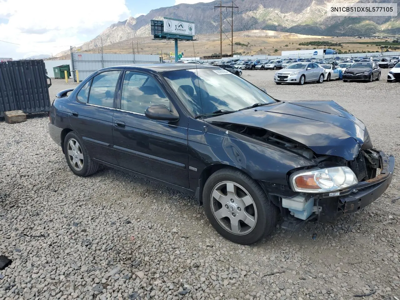 2005 Nissan Sentra 1.8 VIN: 3N1CB51DX5L577105 Lot: 68265984