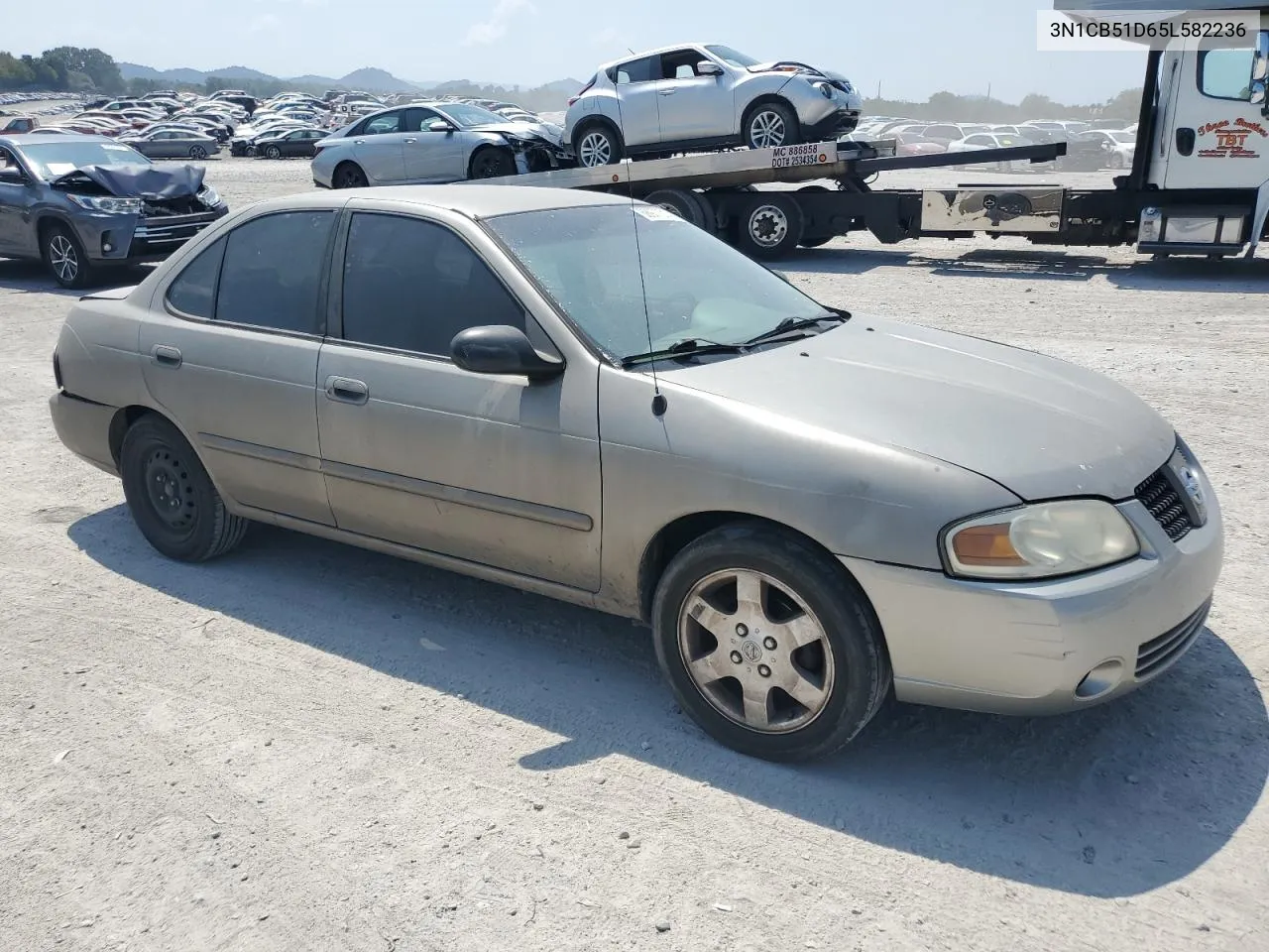 2005 Nissan Sentra 1.8 VIN: 3N1CB51D65L582236 Lot: 68977014