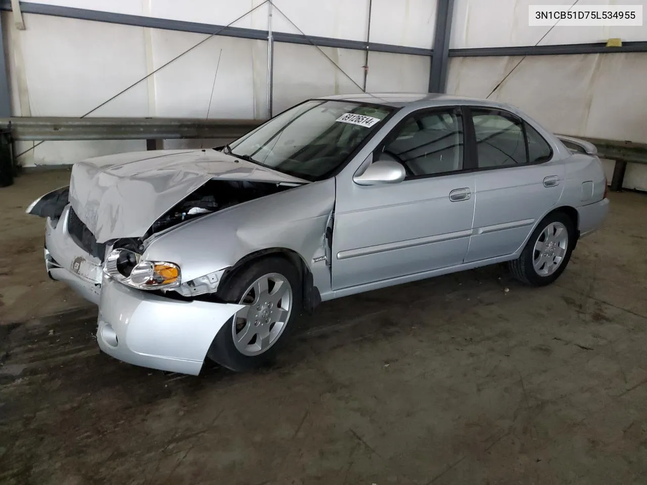 2005 Nissan Sentra 1.8 VIN: 3N1CB51D75L534955 Lot: 69126514