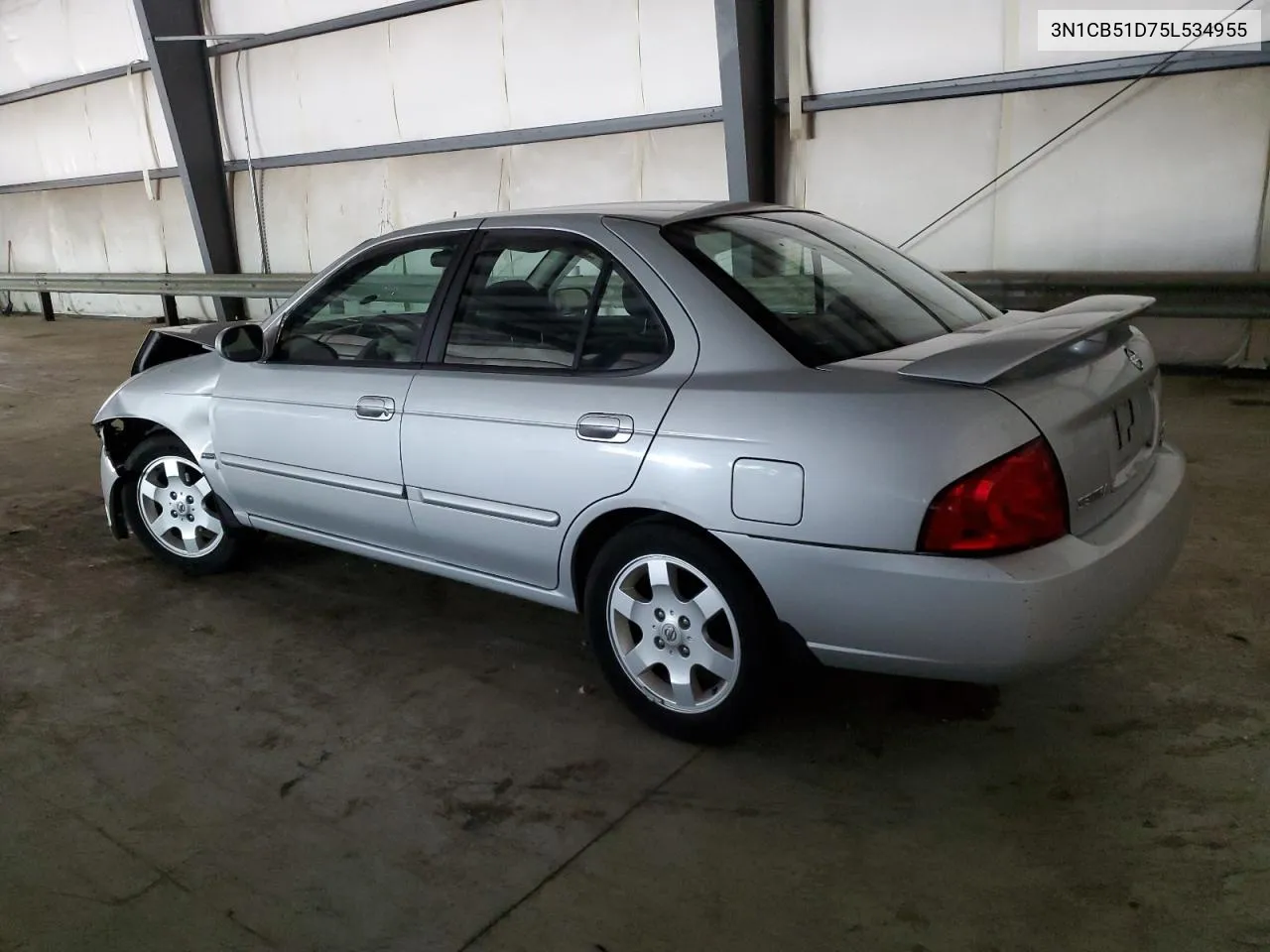 2005 Nissan Sentra 1.8 VIN: 3N1CB51D75L534955 Lot: 69126514