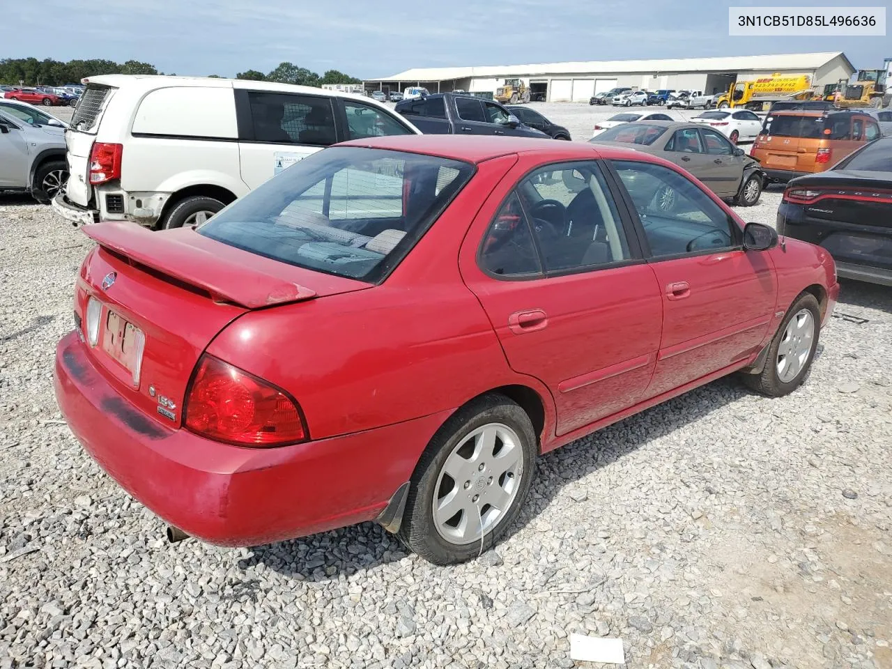 2005 Nissan Sentra 1.8 VIN: 3N1CB51D85L496636 Lot: 70236574