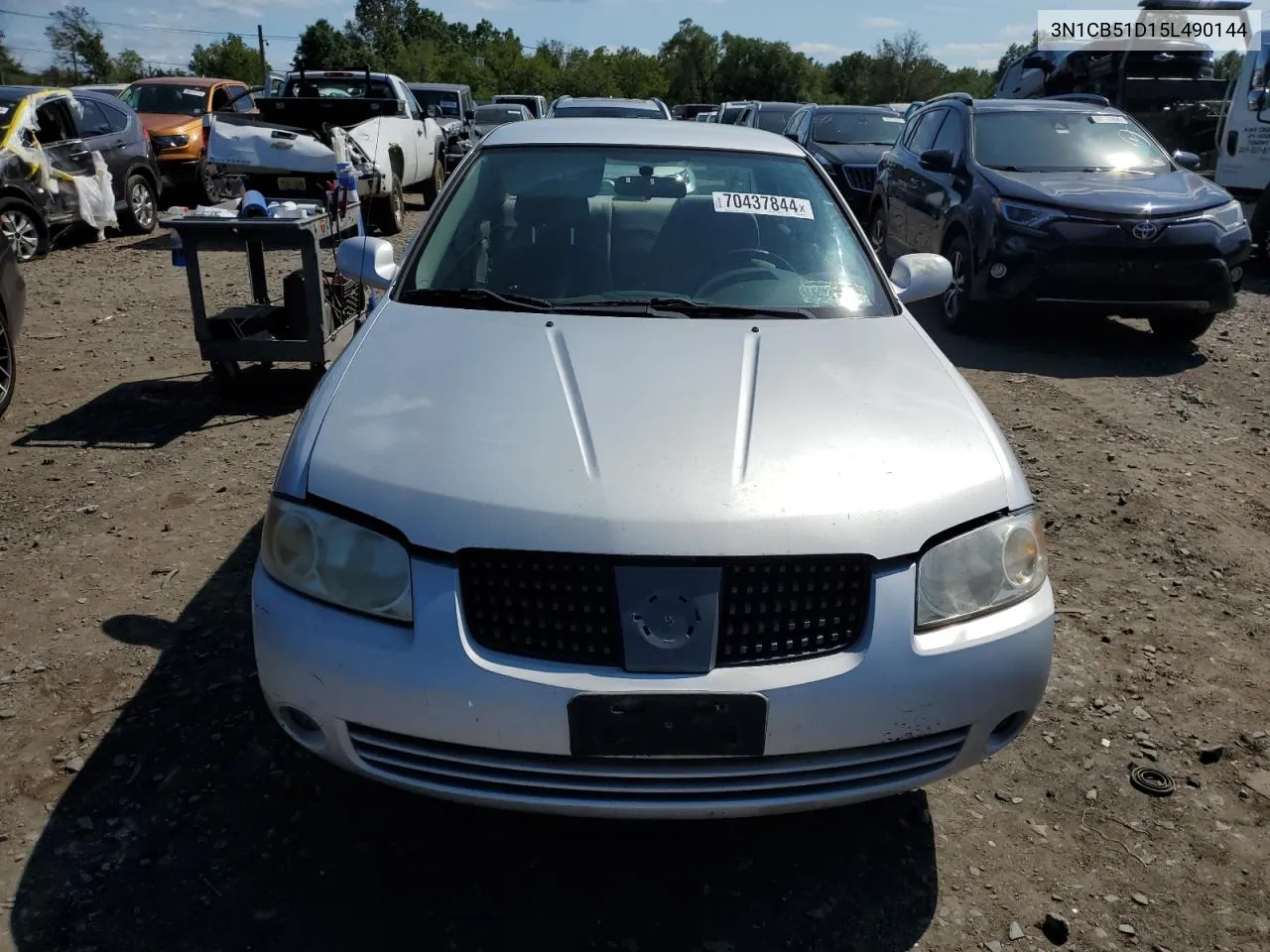 2005 Nissan Sentra 1.8 VIN: 3N1CB51D15L490144 Lot: 70437844